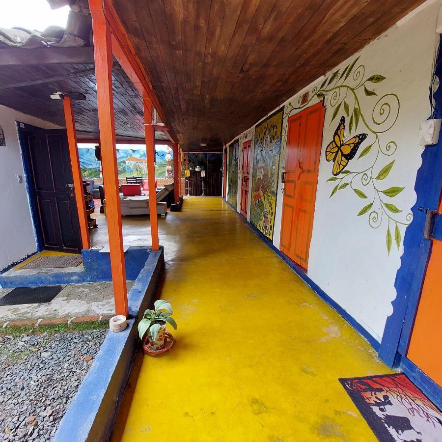 Hostal La Pijarana Salento Exterior foto